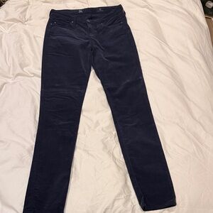 Prima Dark Blue Corduroy Pants